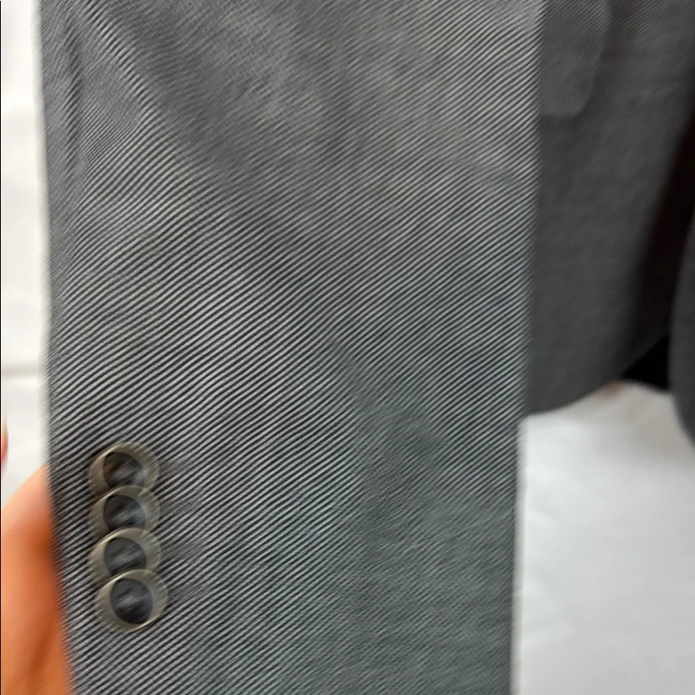 Hugo Boss The Crowley Jacket Wool Cashmere Men's Gray Sport Coat Blazer Size 38R